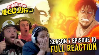 Wounded Heroes  My Hero Academia Season 7 Episode 10 REACTION [upl. by Eremahs]