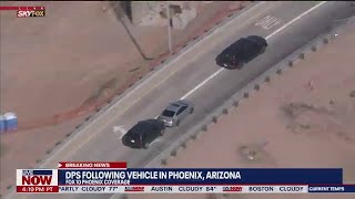 Police chase Officers use grappler hook to end pursuit  LiveNOW from FOX [upl. by Salkin72]