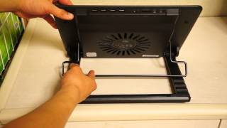 Cooler Master Notepal ErgoStand ll laptop stand  Appearance [upl. by Licko581]