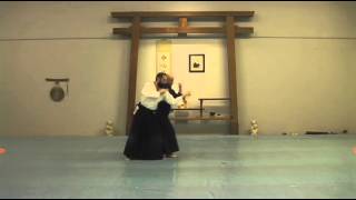 Live Aikido practice Kanren waza using Hodoki waza [upl. by Tierney]