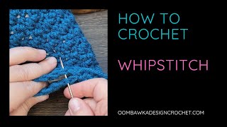 How to Whipstitch [upl. by Ecirtnahc356]