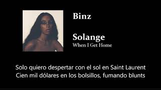 Solange  Binz Subtitulada [upl. by Willette]