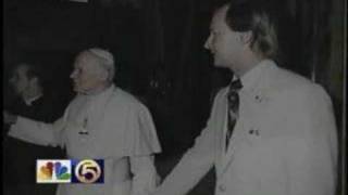 Pope John Paul II Meeting and filming his private audiences in the Vatican [upl. by Zita]