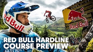 This isnt Racing This is Surviving  Red Bull Hardline Course Preview 2019 [upl. by Yelrak]