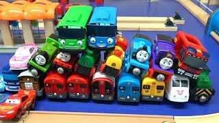 Brio World Thomas amp Friends BRIO Cars TAYO video for children [upl. by Sawyor]