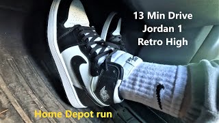 13 Min Drive in my Jordan 1 Retro High [upl. by Tenay948]