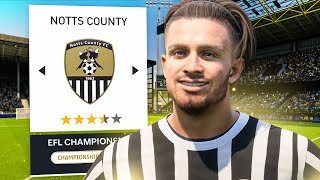 FC 24 NOTTS COUNTY CAREER MODE  6 UEFA CONFERENCE [upl. by Enyawal214]