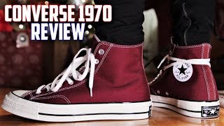 Converse Chuck Taylor 1970s REVIEW and ONFEET  SneakerTalk365 [upl. by Hercule191]