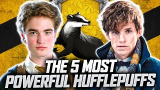 Top 5 Most Powerful HUFFLEPUFFS in Harry Potter Ranked [upl. by Dijam611]