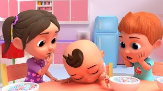 This Is The Way We Brush Our Teeth Sleepy Babys Morning Routine More Kids Songs amp Cartoons [upl. by Nylirem]