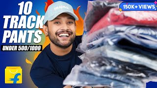 10 Best Track Pants Joggers Under 5001000 for Men 🔥 Flipkart Cargo Pants Haul 2024  ONE CHANCE [upl. by Hammel]