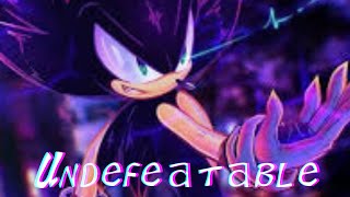 Undefeatable Slowed  Theme of Dark Sonic [upl. by Henebry]