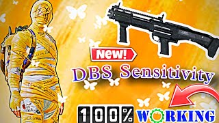 New DBS Advance Sensitivity And Settings  Bgmi Sensitivity 🔥 Try This DBS Sensitivity ⚡ [upl. by Emmy]