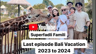 Last Episode Bali Vacation 2023 to 2024 [upl. by Mozza177]