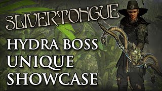 Path of Exile SLIVERTONGUE  Unique Harbinger Bow Showcase Hydra Guardian Drop [upl. by Pippas257]