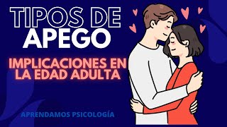 Qué Tipos de Apego existen y cómo Afectan al Adulto [upl. by Ahseenyt737]