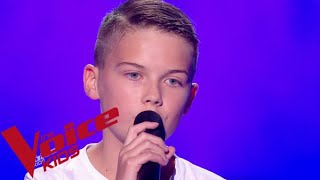 Calogero  Le portrait  Loan  The Voice Kids 2024  Auditions à laveugle [upl. by Ecirtram]