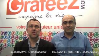 Laurent MAYER et Houssain EL GUERTIT présentent la franchise GRAFEEZ by Choisir Sa Franchise [upl. by Eerol71]