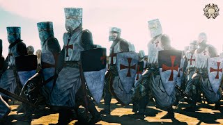 Richard vs Saladin The Battle That Shaped the Crusades  Arsuf 1191 AD  Cinematic Battle [upl. by Arondel]