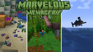 Marvelous Menagerie  Minecraft Mod Showcase 1201 [upl. by Hakvir]