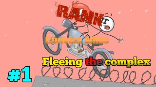 FLEEING THE COMPLEX  GAMEPLAY  1  BIKE SCAPE  GAMEPLAY [upl. by Oelc451]