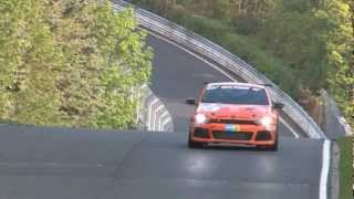 24h Nürburgring 2012  quotNordschleife am Flugplatzquot [upl. by Ardnic]