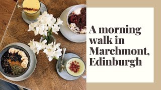 A Morning Walk in Marchmont Edinburgh [upl. by Yorker]