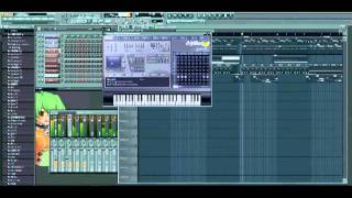 FL STUDIO 10のデモ版を使った演奏その1 [upl. by Lleddaw]