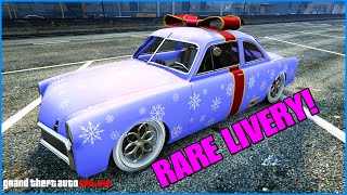 RARE Vapid Clique Christmas Livery in GTA 5 Online [upl. by Jp618]