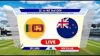 🔴 Live Sri Lanka Vs New Zealand Live 3rd ODI  SL Vs NZ  Sri lanka Live Match Today [upl. by Eelytsirk201]