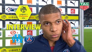 Interview de fin de match Olympique de Marseille  Paris SaintGermain  02   201819 [upl. by Farrica]