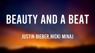 Beauty And A Beat  Justin BieberNicki Minaj Visualized Lyrics 🦑 [upl. by Yras797]