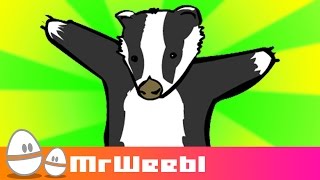 Badgers  animated music video  MrWeebl [upl. by Stets]