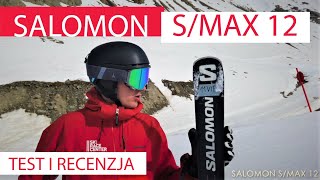 Salomon SMAX 12 model 2023  test i recenzja nart allround performance [upl. by Nyrrek]