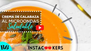 👌 TIENES QUE PROBAR ESTA MARAVILLA CREMA DE CALABAZA SALUDABLE  ¡15 Min al Microondas y Listo [upl. by Rimola]