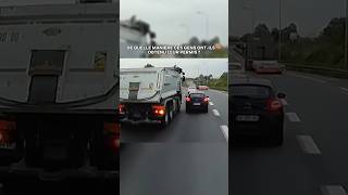 De quelle manière ces gens ontils obtenu leur permis de conduire  🤬 dashcam france route [upl. by Ztnaj]