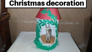 Christmas ornament  Simple craft for Christmas  Christmas decoration [upl. by Cletis]