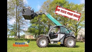 Essai Chariot télescopique KRAMER KT 357  Test Drive telehandler [upl. by Bromleigh]