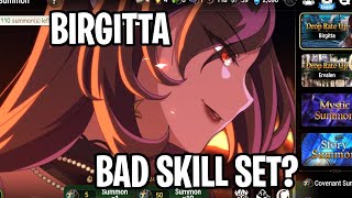 BIRGITTA IS A BUST Epic Seven [upl. by Dnalyaw207]