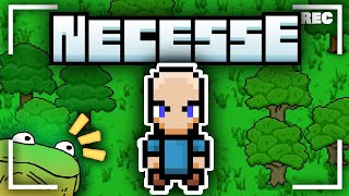 Necesse Surviving the First Nights Terraria x Minecraft x Rimworld [upl. by Kreager218]