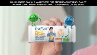 Bad bacteria in poor food preparation lowers gut immunity Be ready with Erceflora Probibears [upl. by Zadack642]