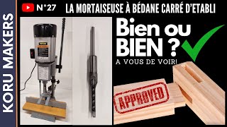 Maîtrisez lAssemblage  Test de la mortaiseuse à bédane carré Vevor [upl. by Mary]