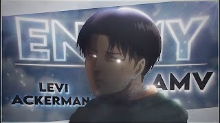 Levi Ackerman  Enemy EditAMV 4k [upl. by Harak]