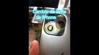 Cambio de lente de iPhone 📸 [upl. by Luther]