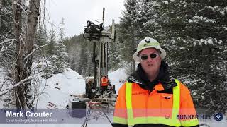 Bunker Hill Mine Restart Progress January 2024  Geotechnical Drilling for Dry Stack Facility [upl. by Alexandrina]