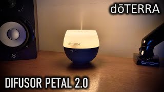 UNBOXING E TUDO SOBRE DIFUSOR DOTERRA PETAL 20 Kit AromaTouch  Difusor de aromas [upl. by Ellesor]