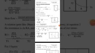 Steady state conduction one dimension [upl. by Buehrer]