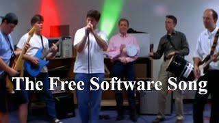 The Free Software Song  The GNU Stallmans  1080p Upscale 219 [upl. by Flann380]