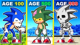 Surviving 999 Years as SONIC In GTA 5 [upl. by Saixela]