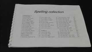 Spelling Collection [upl. by Fesuoy]